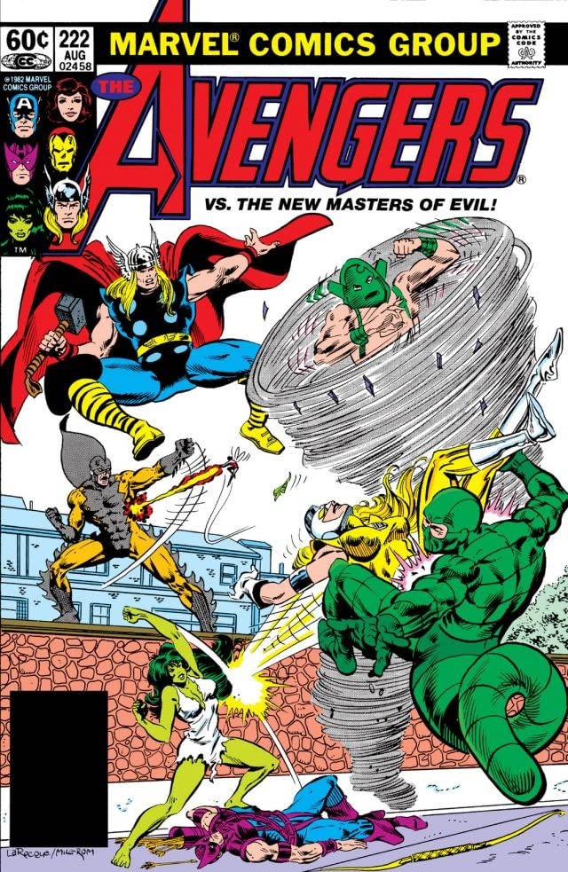 The Avengers #222