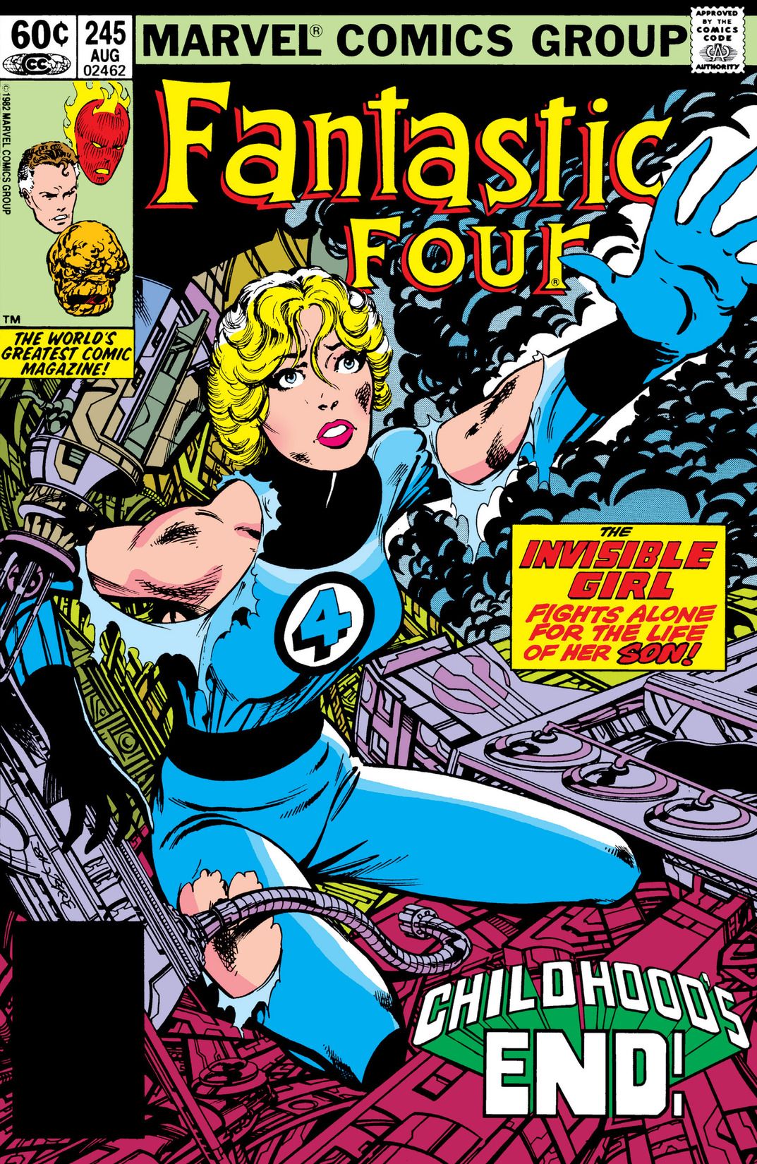 Fantastic Four #245 cover