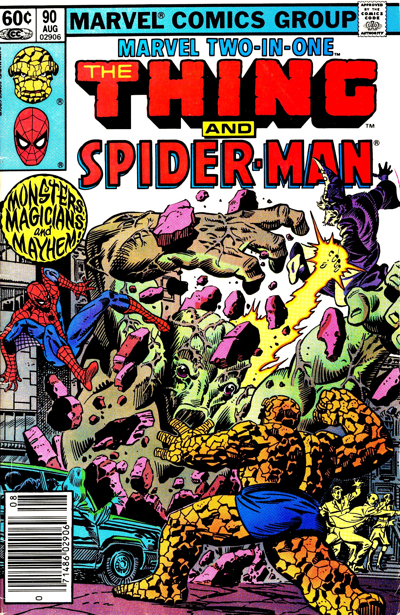 Marvel Two-in-One #90 cover