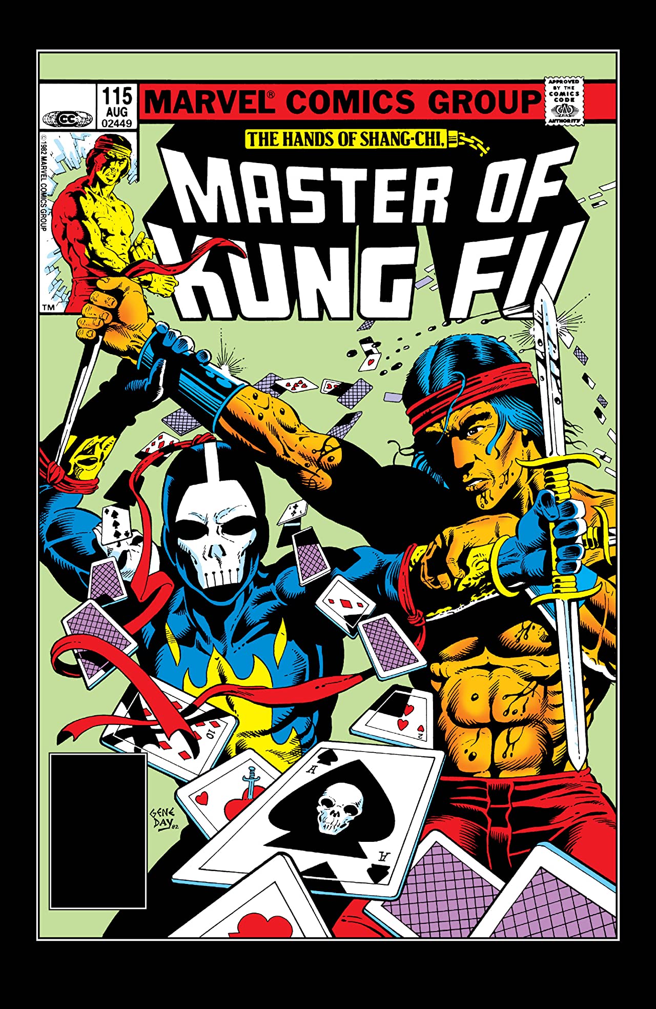 Master of Kung Fu #115 cover