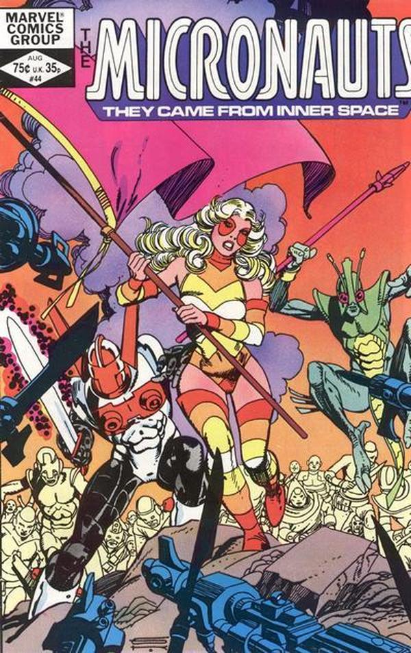 Micronauts #44 cover
