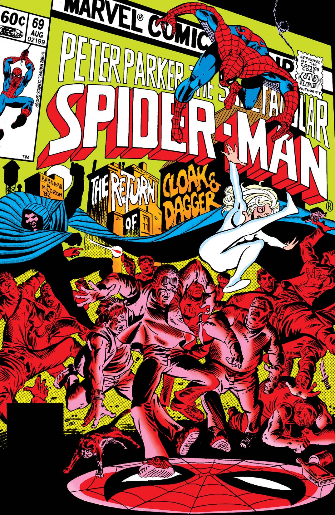 The Spectacular Spider-Man #69 cover