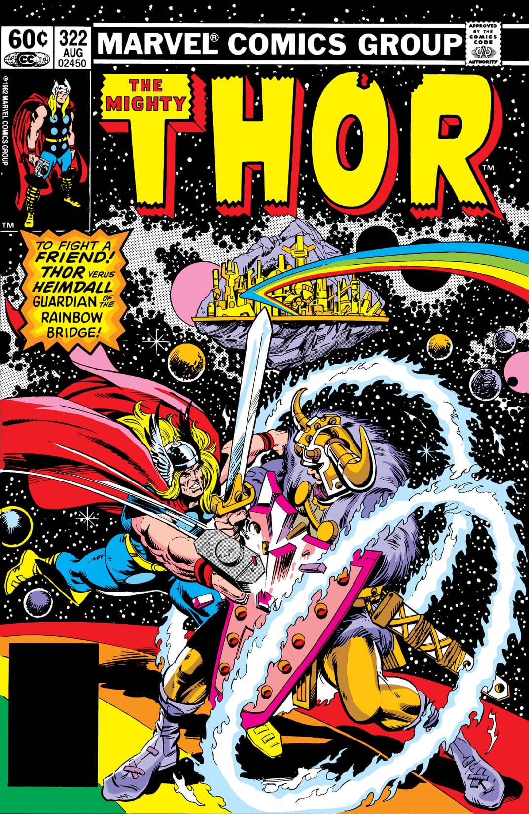 Thor #322 cover