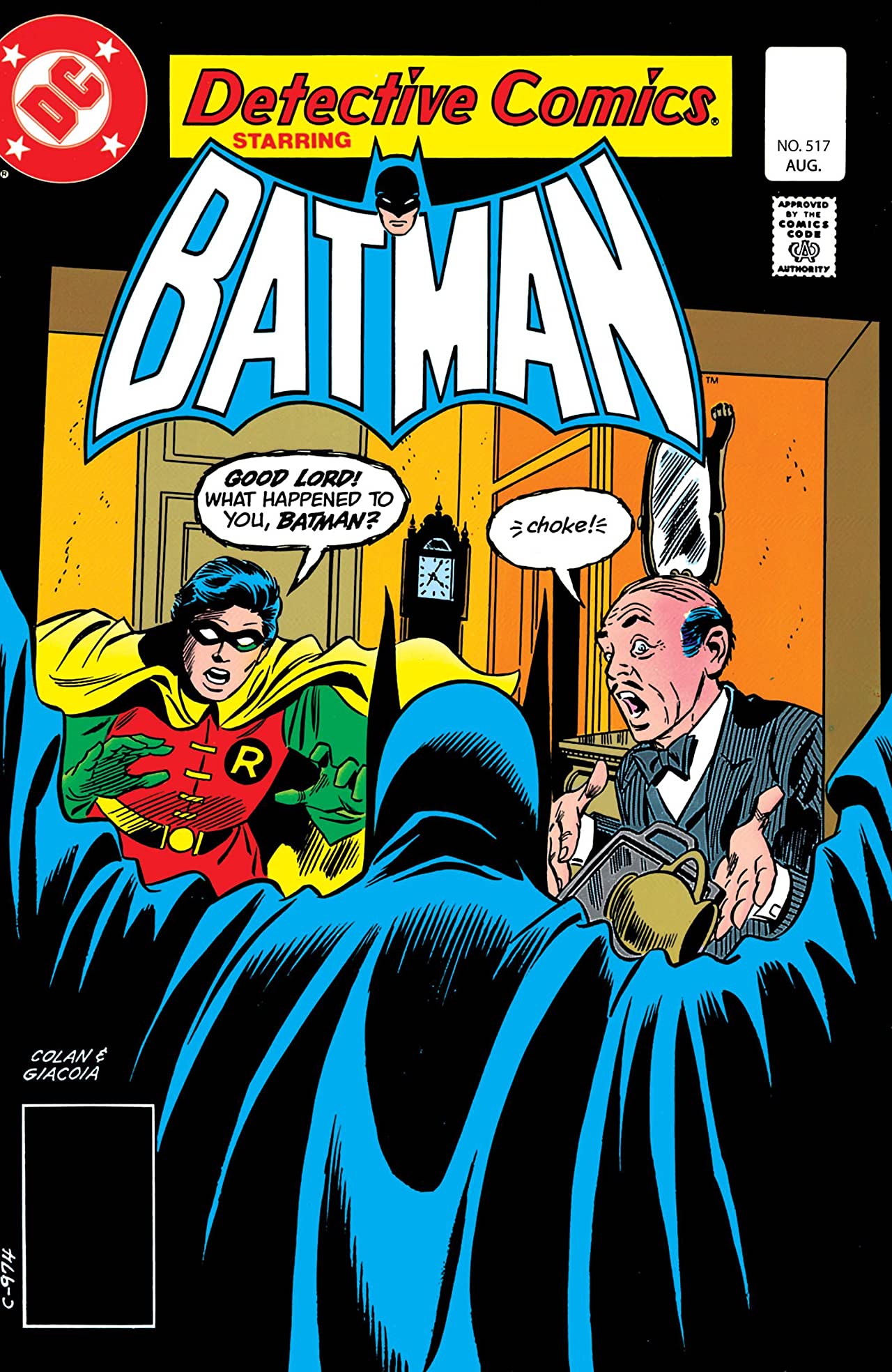 Detective Comics #517 cover