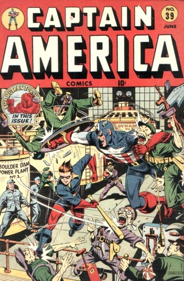 Captain America Comics #39 cover
