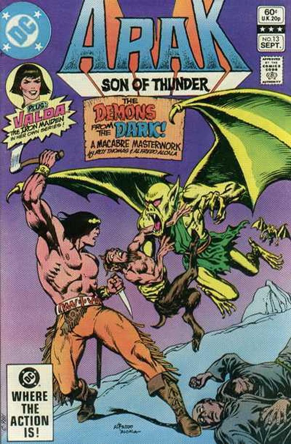 Arak / Son of Thunder #13 cover