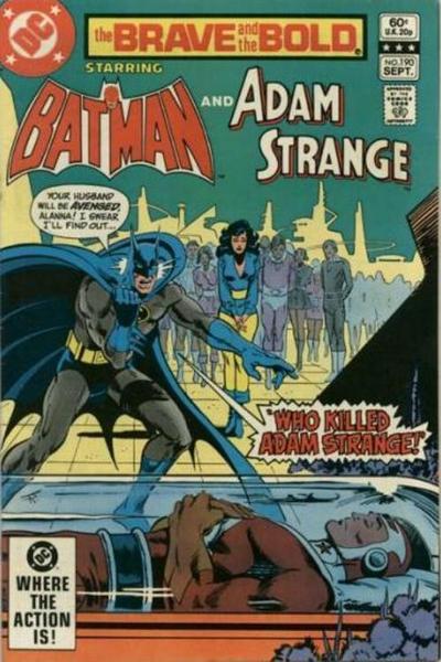 The Brave and the Bold #190 cover