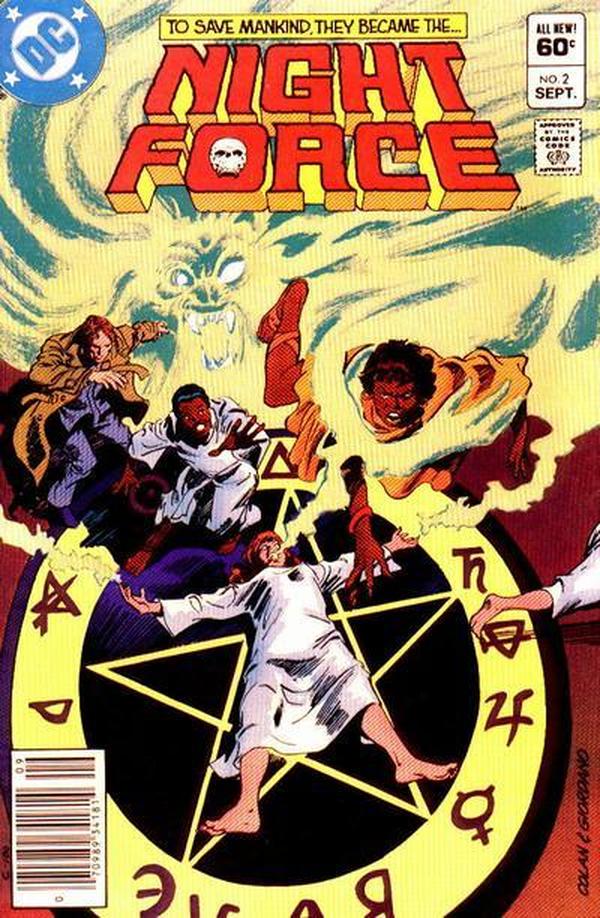 The Night Force #2 cover