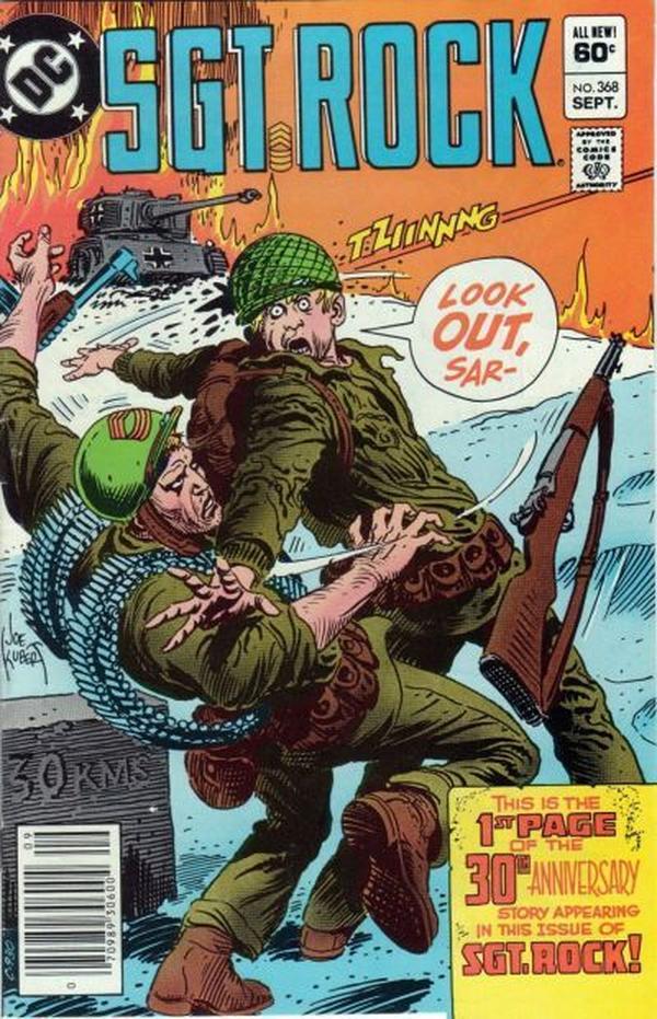 Sgt. Rock #368 cover
