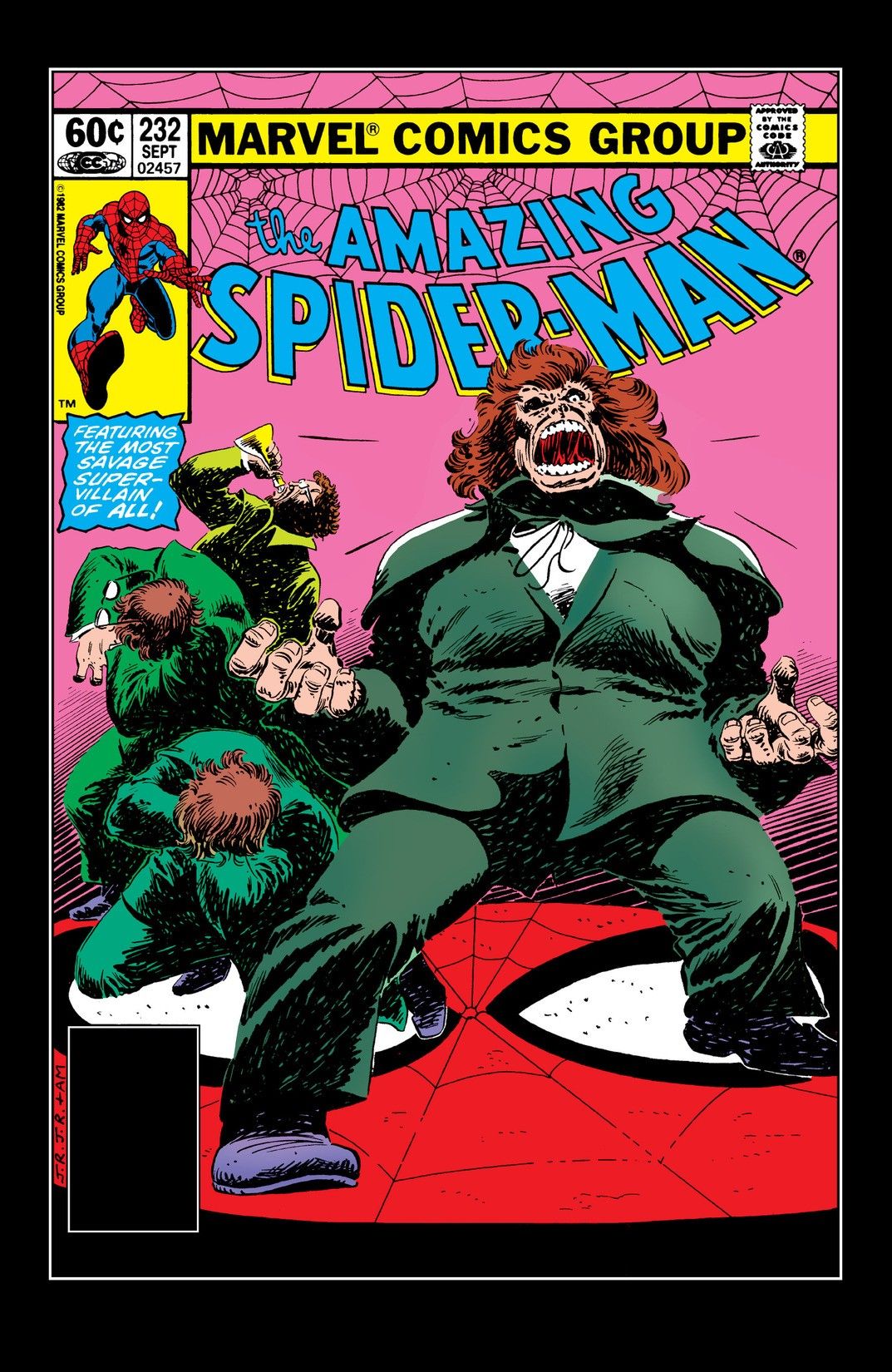 The Amazing Spider-Man #232 cover