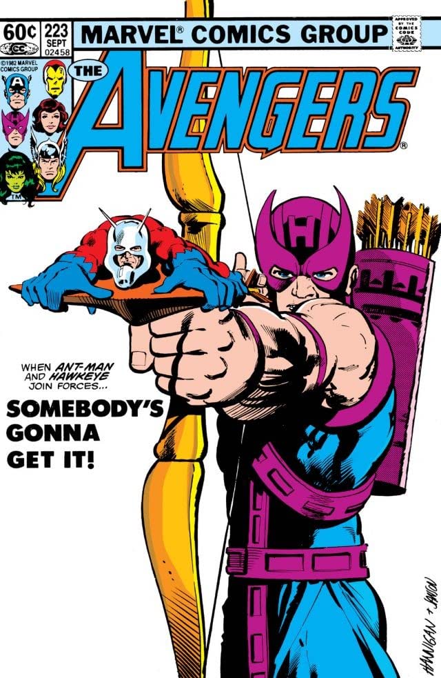 The Avengers #223 cover