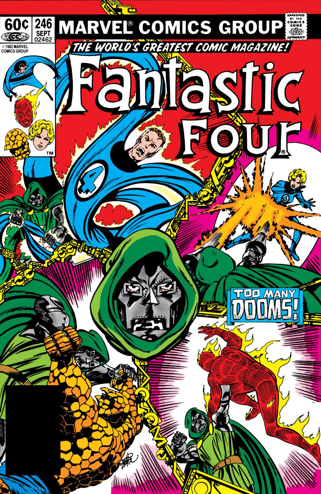 Fantastic Four #246 cover