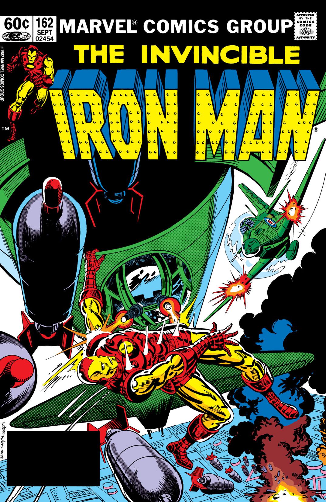 Iron Man #162 cover