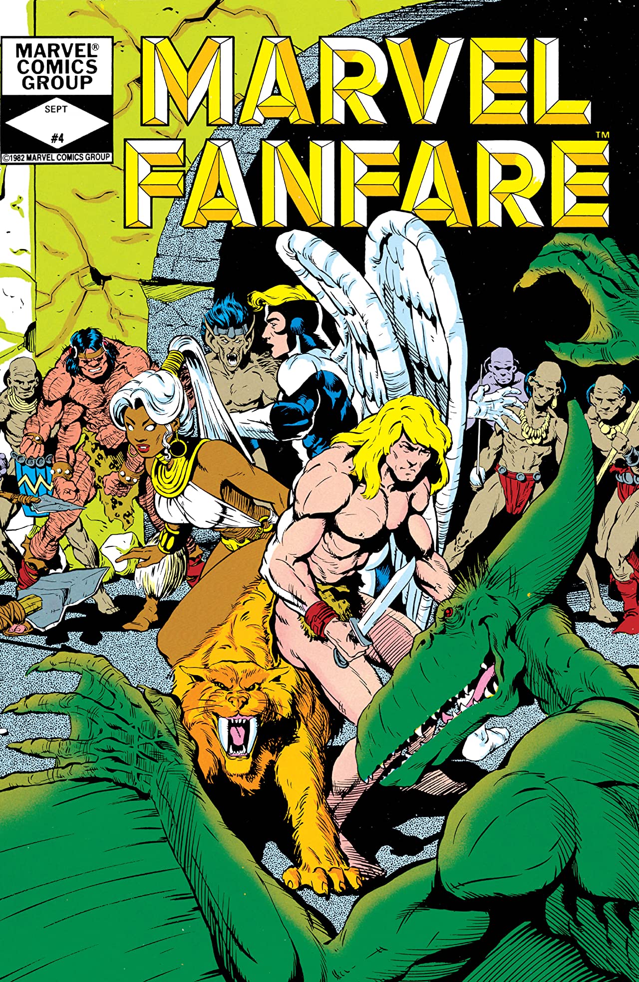Marvel Fanfare #4 cover