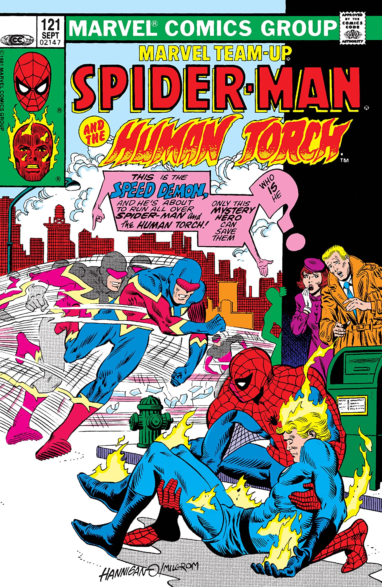 Marvel Team-Up #121 cover