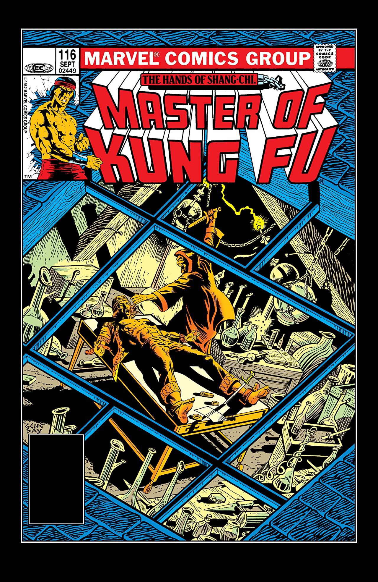 Master of Kung Fu #116 cover