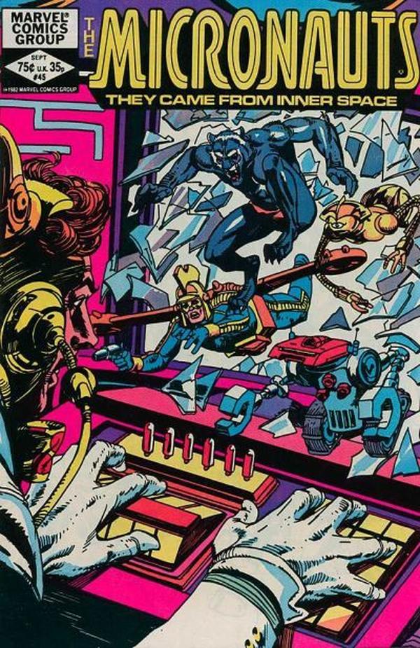 Micronauts #45 cover