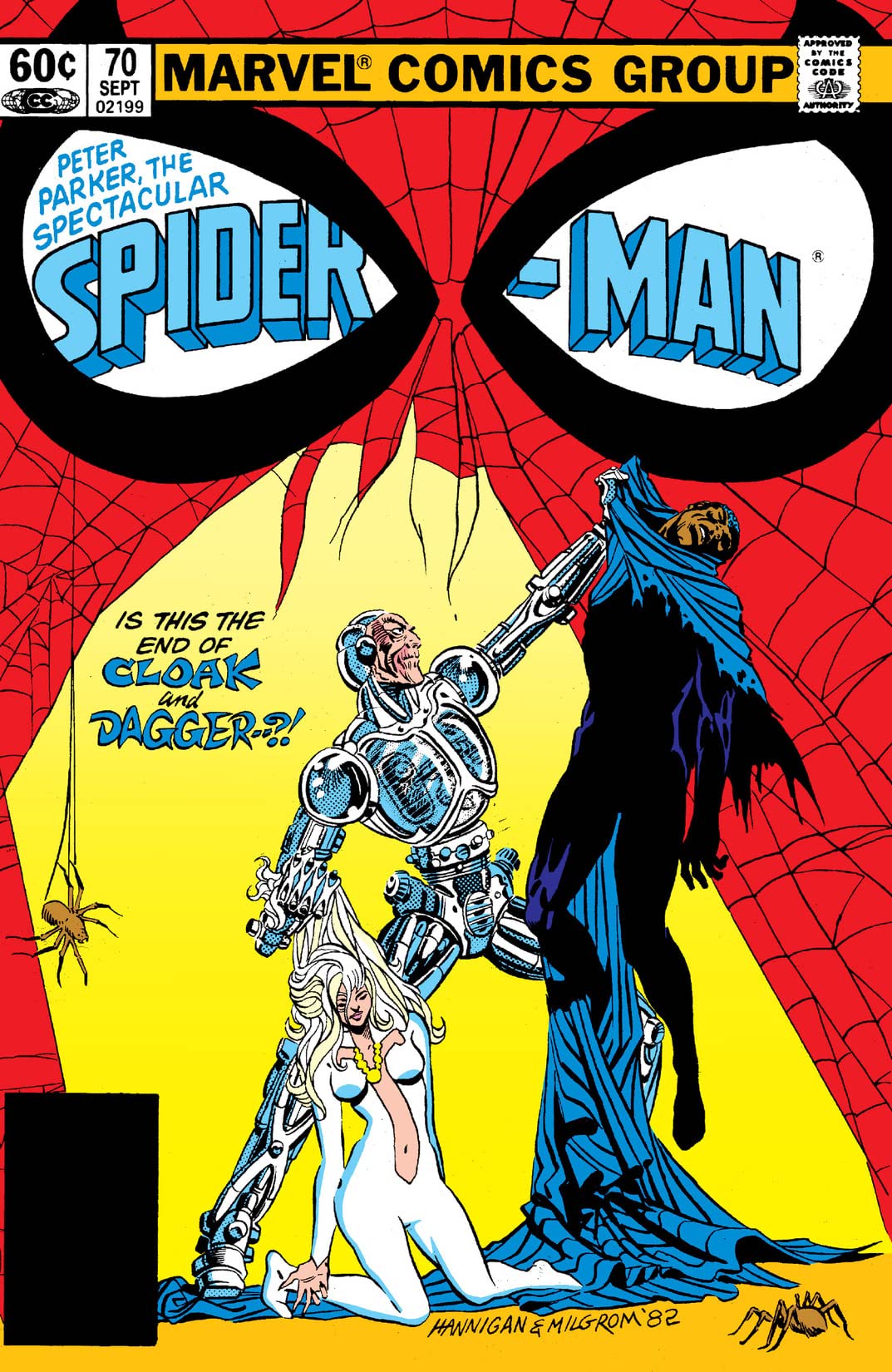 The Spectacular Spider-Man #70 cover