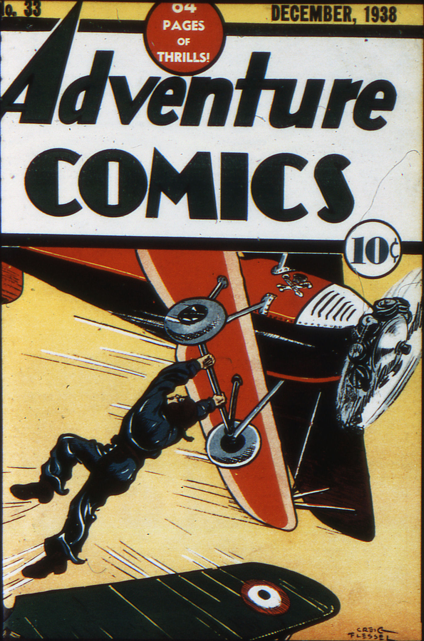 Adventure Comics #33 cover