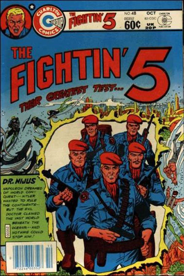 Fightin' Five #48 cover