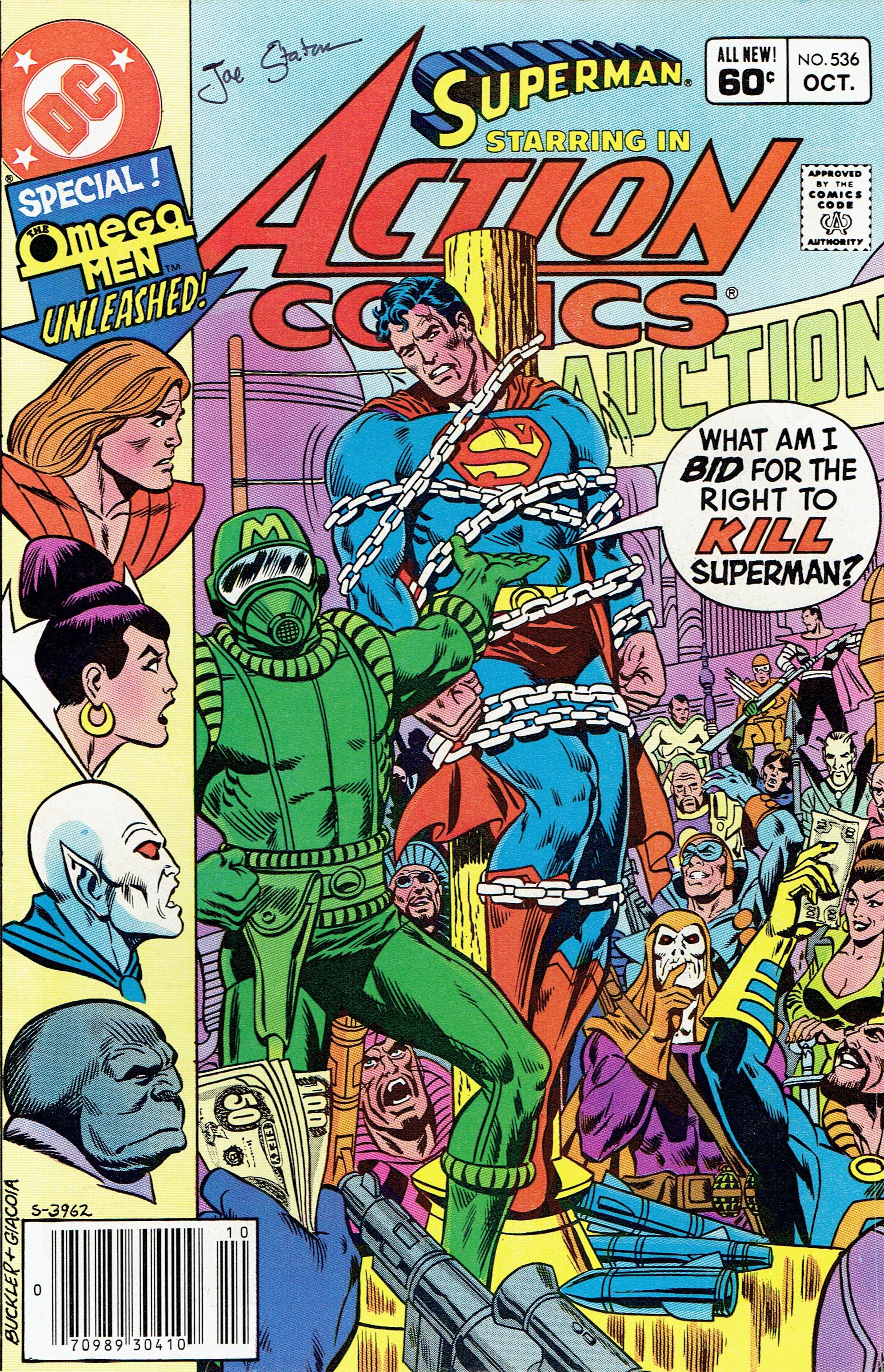 Action Comics #536 cover