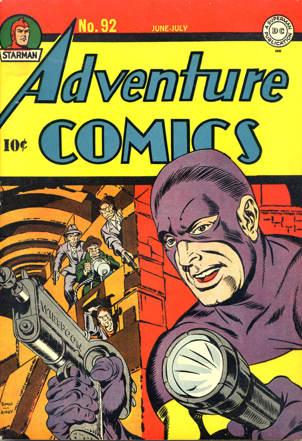 Adventure Comics #92 cover