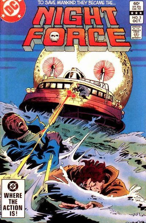 The Night Force #3 cover
