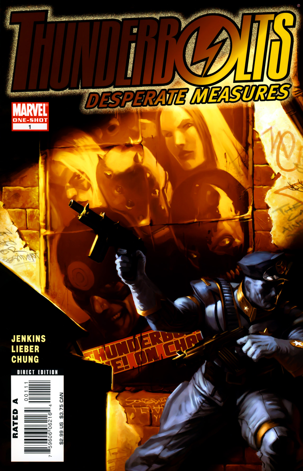 Thunderbolts: Desperate Measures #1 cover
