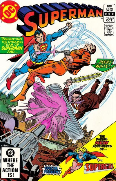 Superman #376 cover