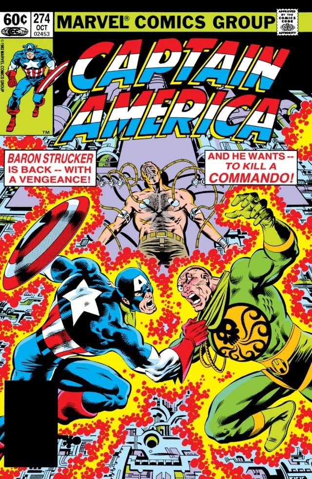 Captain America #274 cover