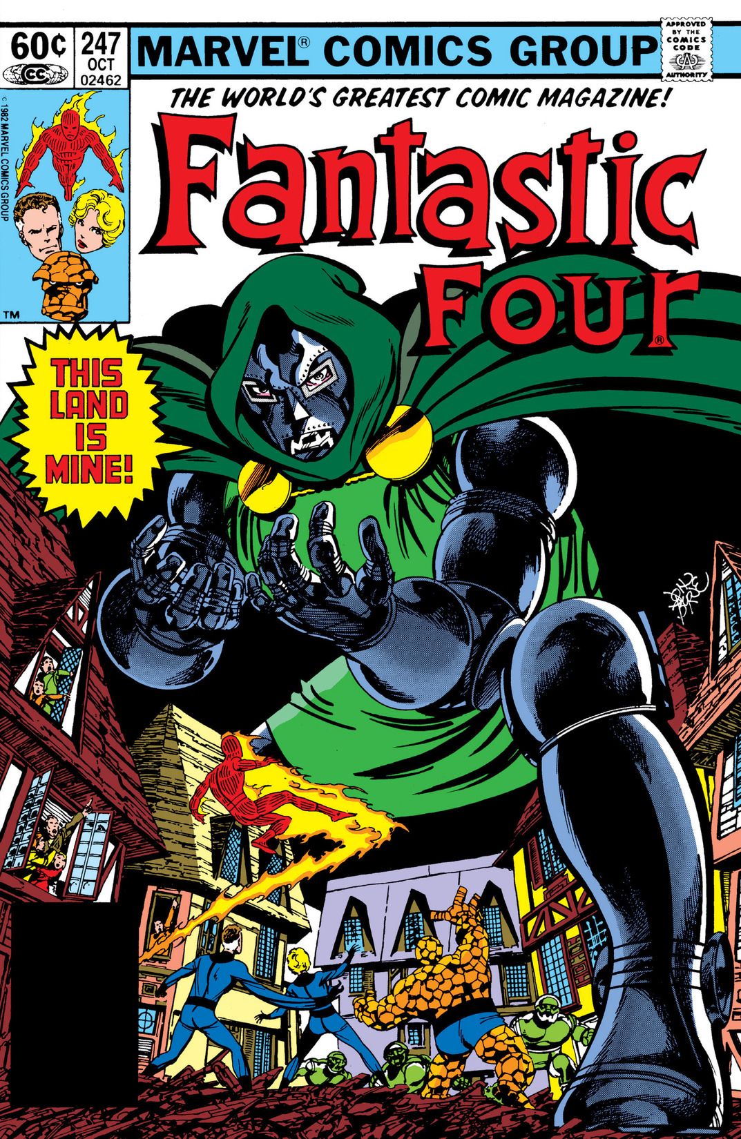Fantastic Four #247 cover