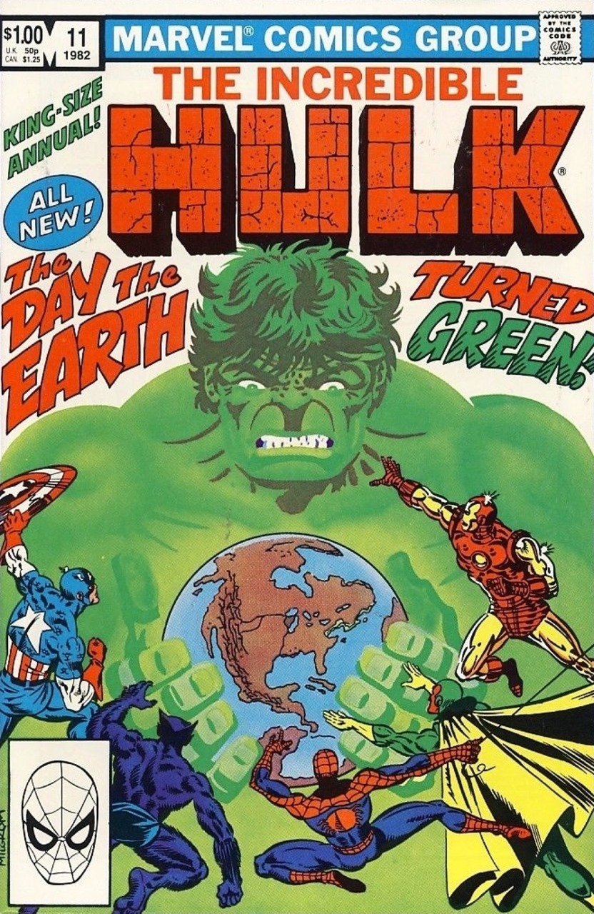 The Incredible Hulk Annual #11 cover