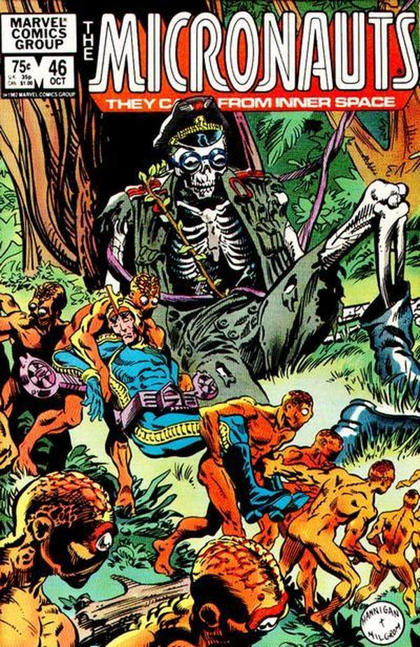 Micronauts #46 cover