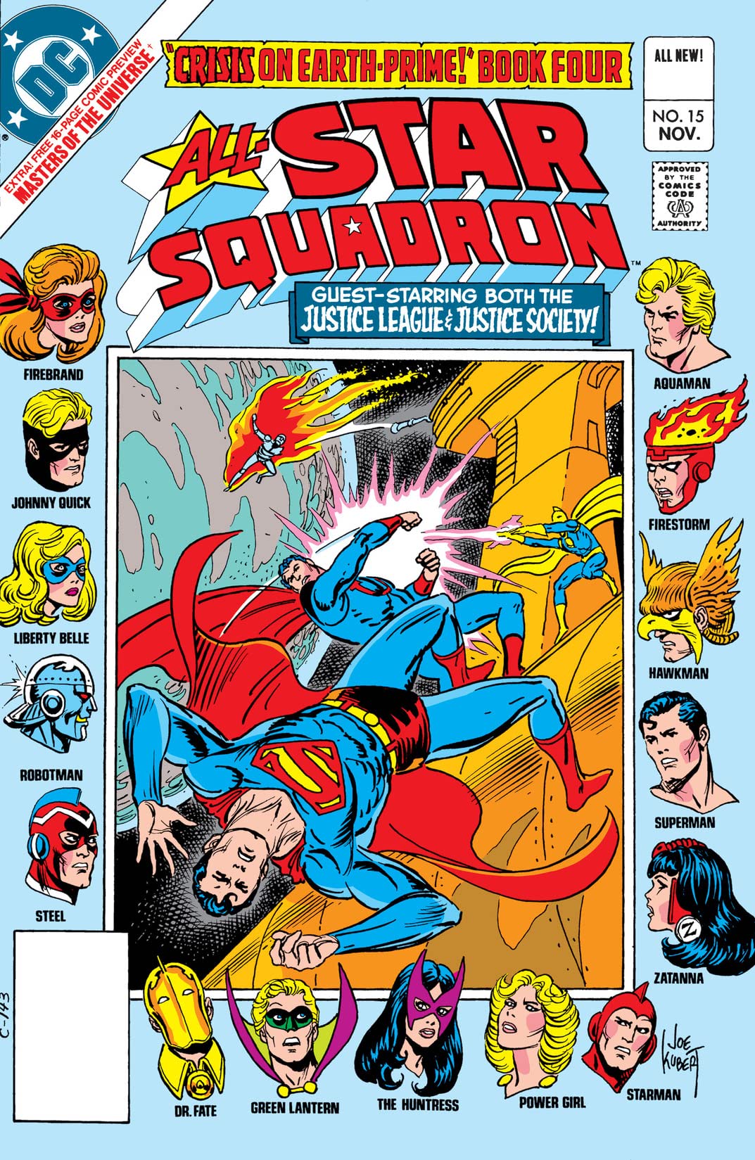 All-Star Squadron #15 cover