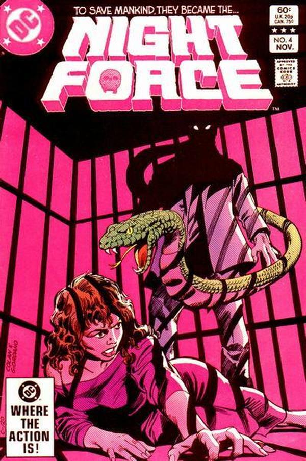 The Night Force #4 cover