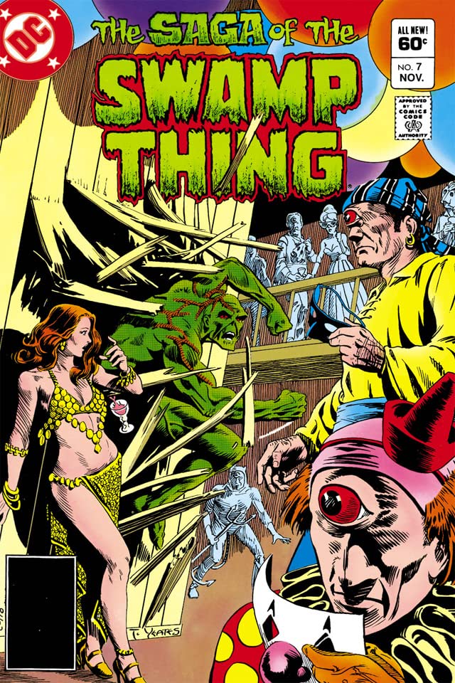 The Saga of Swamp Thing #7 cover
