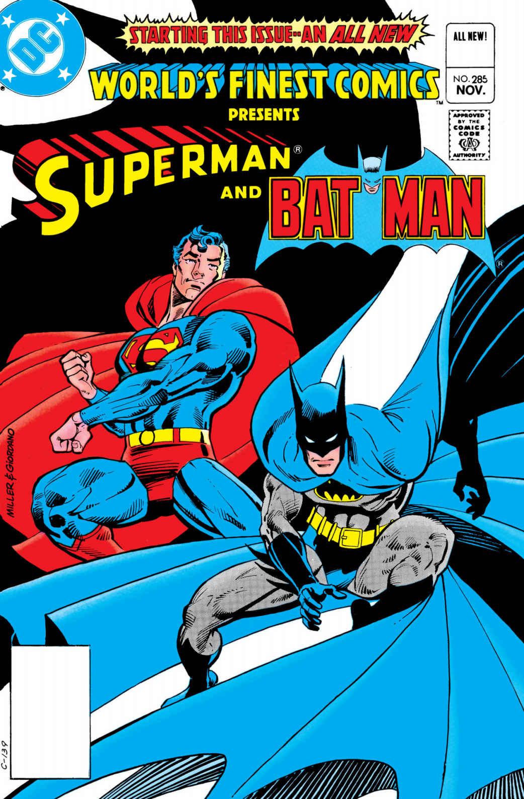 World's Finest Comics #285 cover