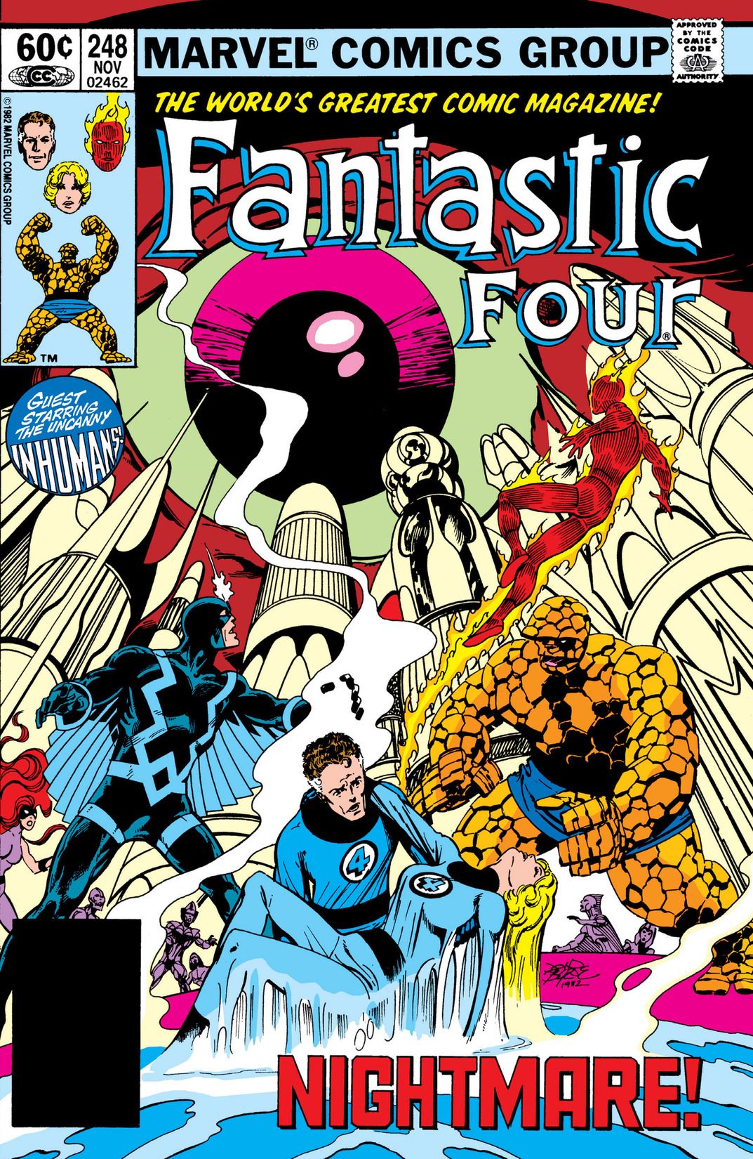 Fantastic Four #248 cover