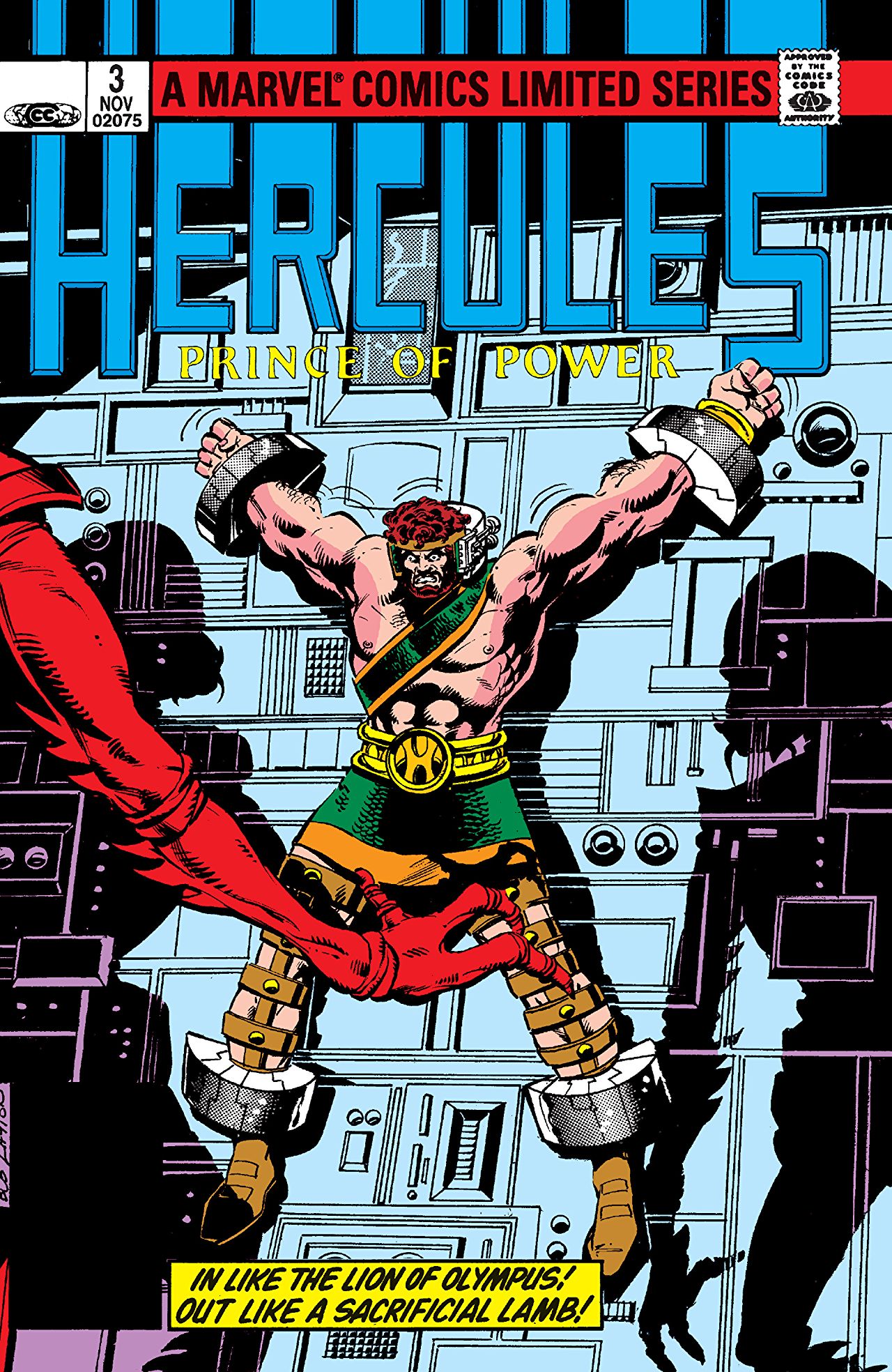 Hercules #3 cover