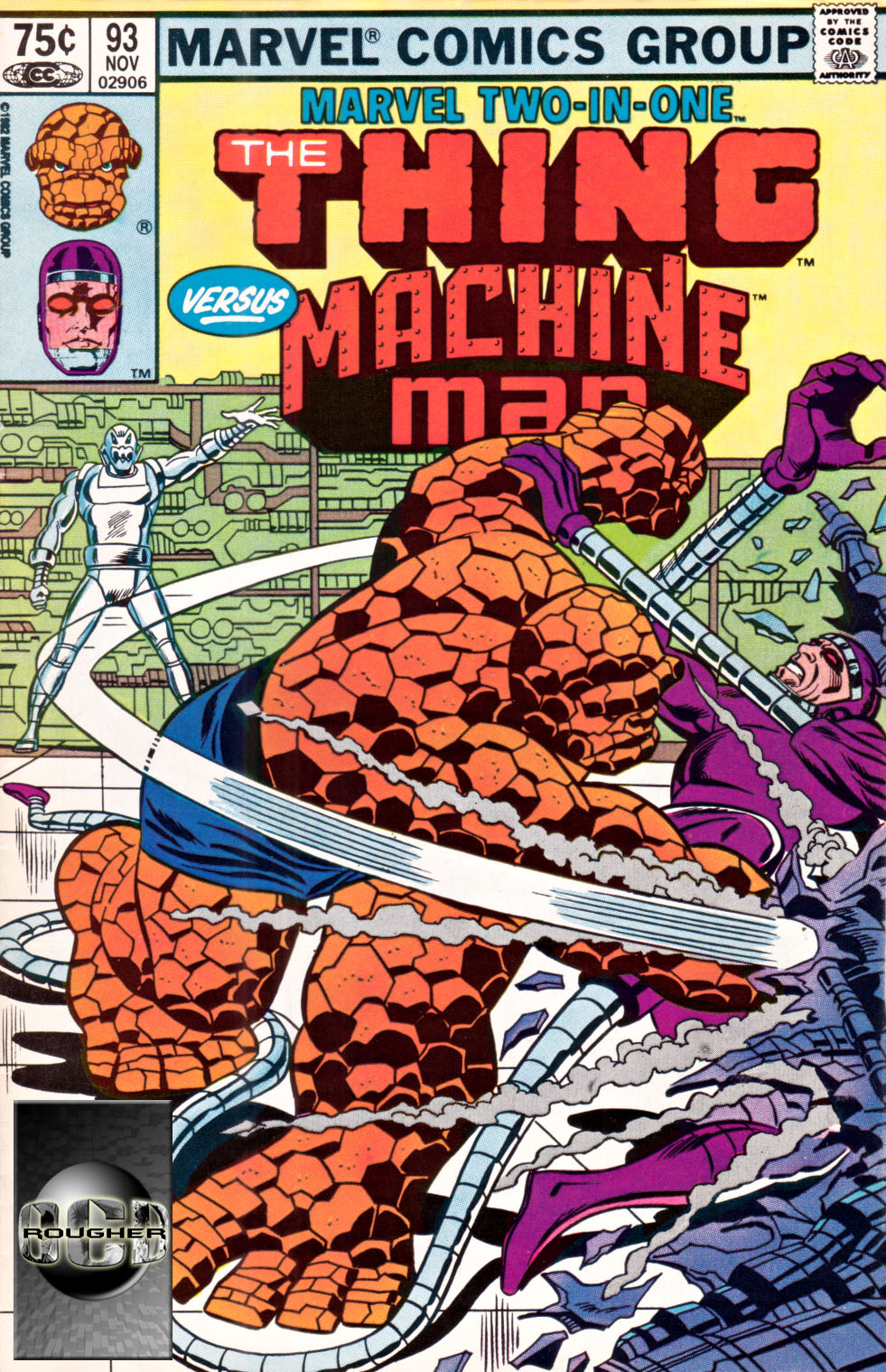 Marvel Two-in-One #93 cover