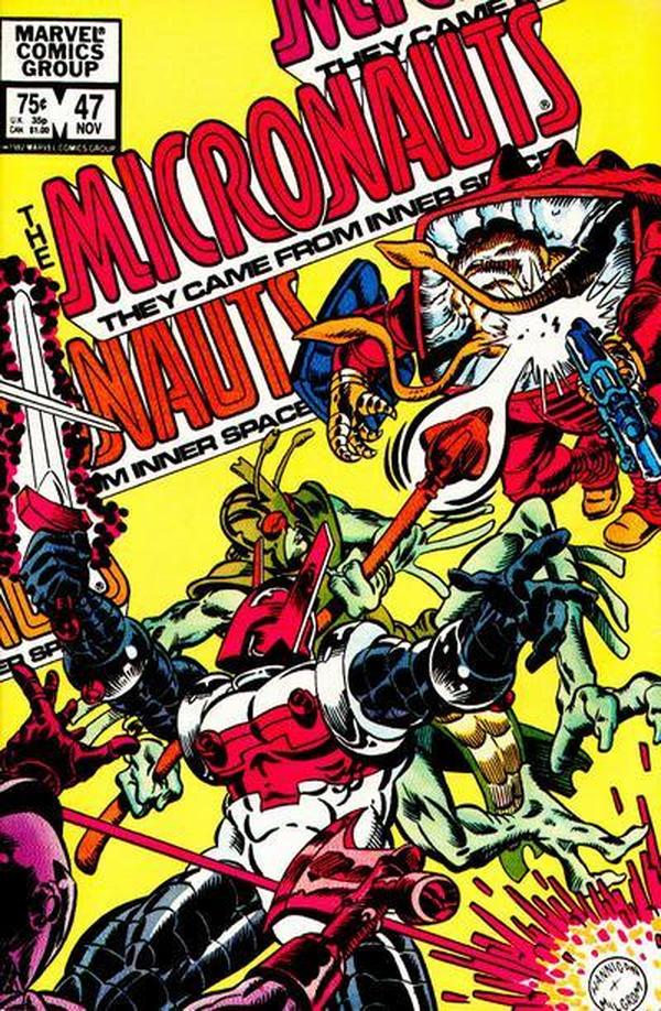 Micronauts #47 cover