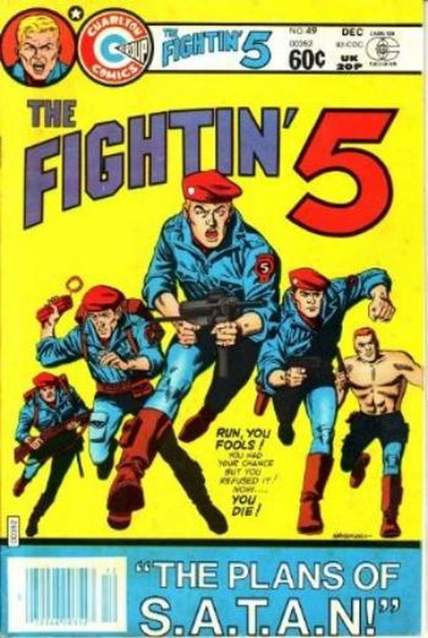 Fightin' Five #49 cover