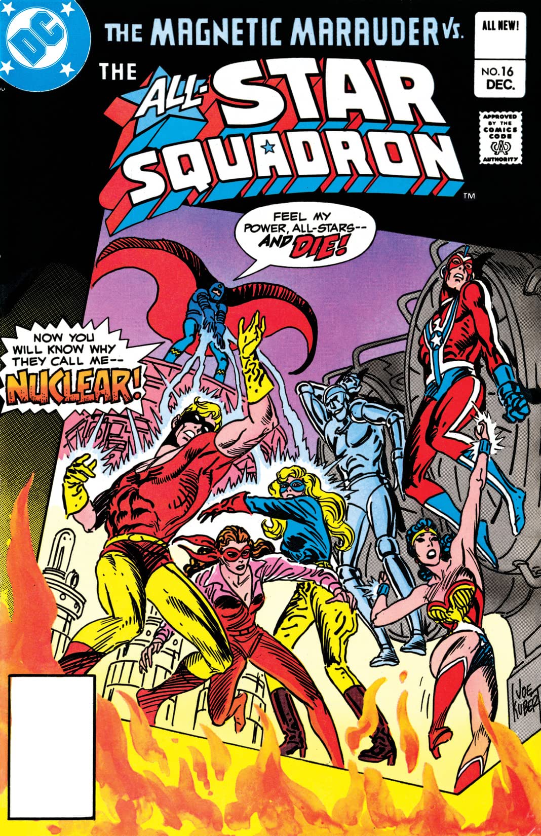 All-Star Squadron #16 cover