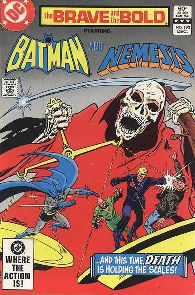 The Brave and the Bold #193 cover
