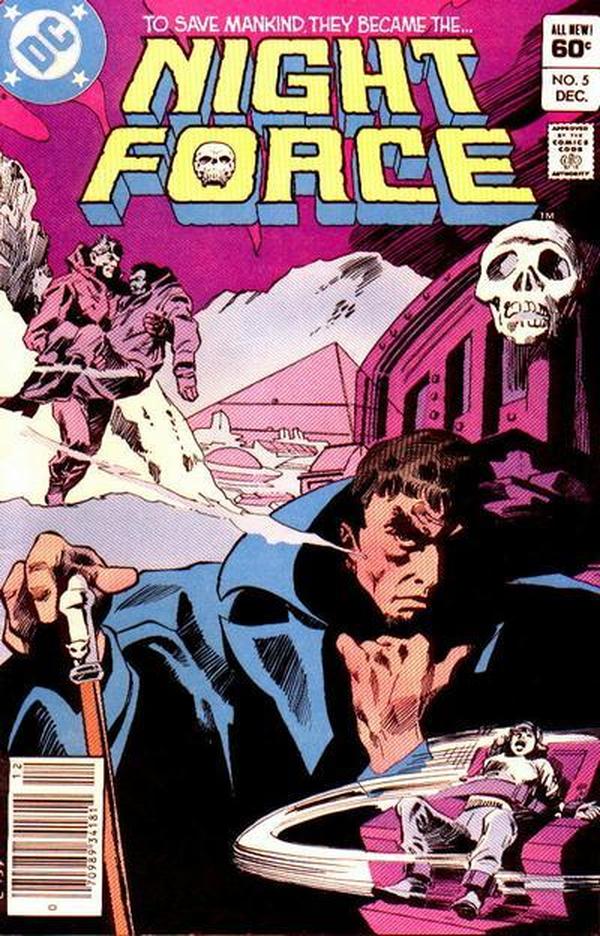 The Night Force #5 cover