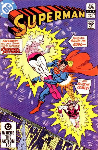 Superman #378 cover