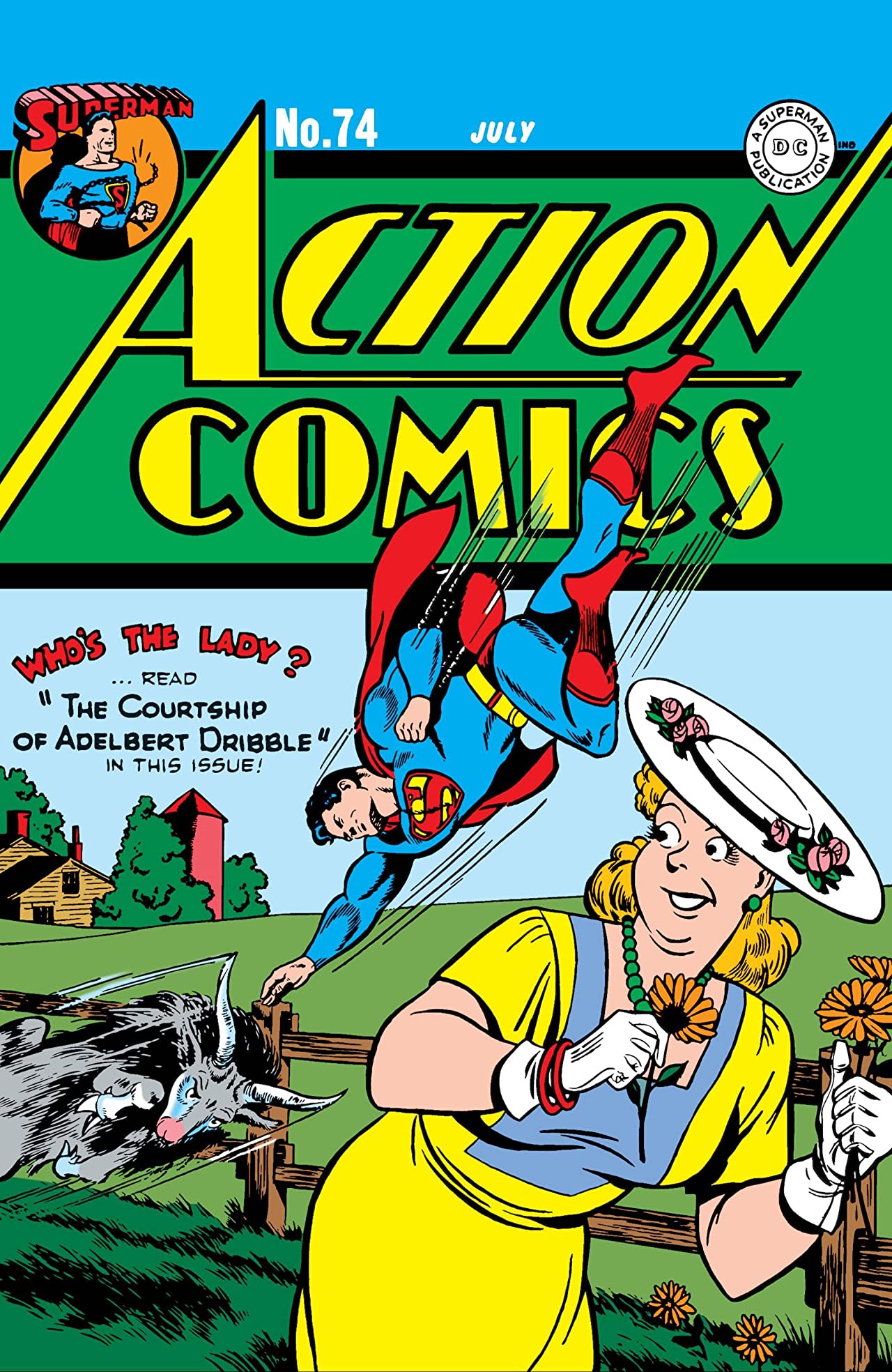 Action Comics #74 cover
