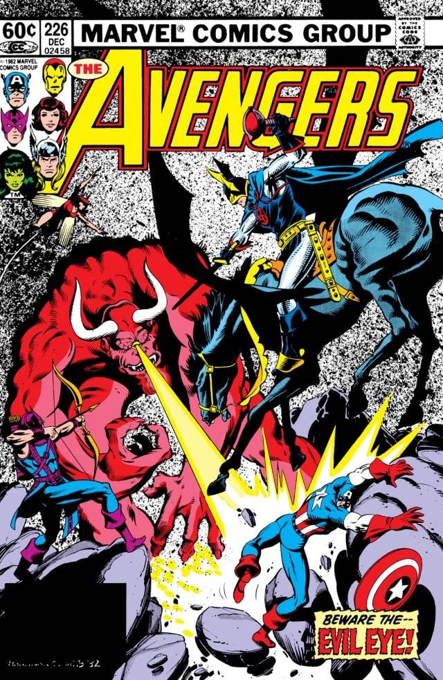 The Avengers #226 cover