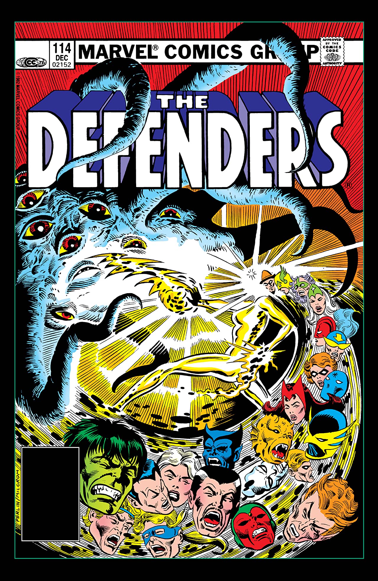 The Defenders #114 cover