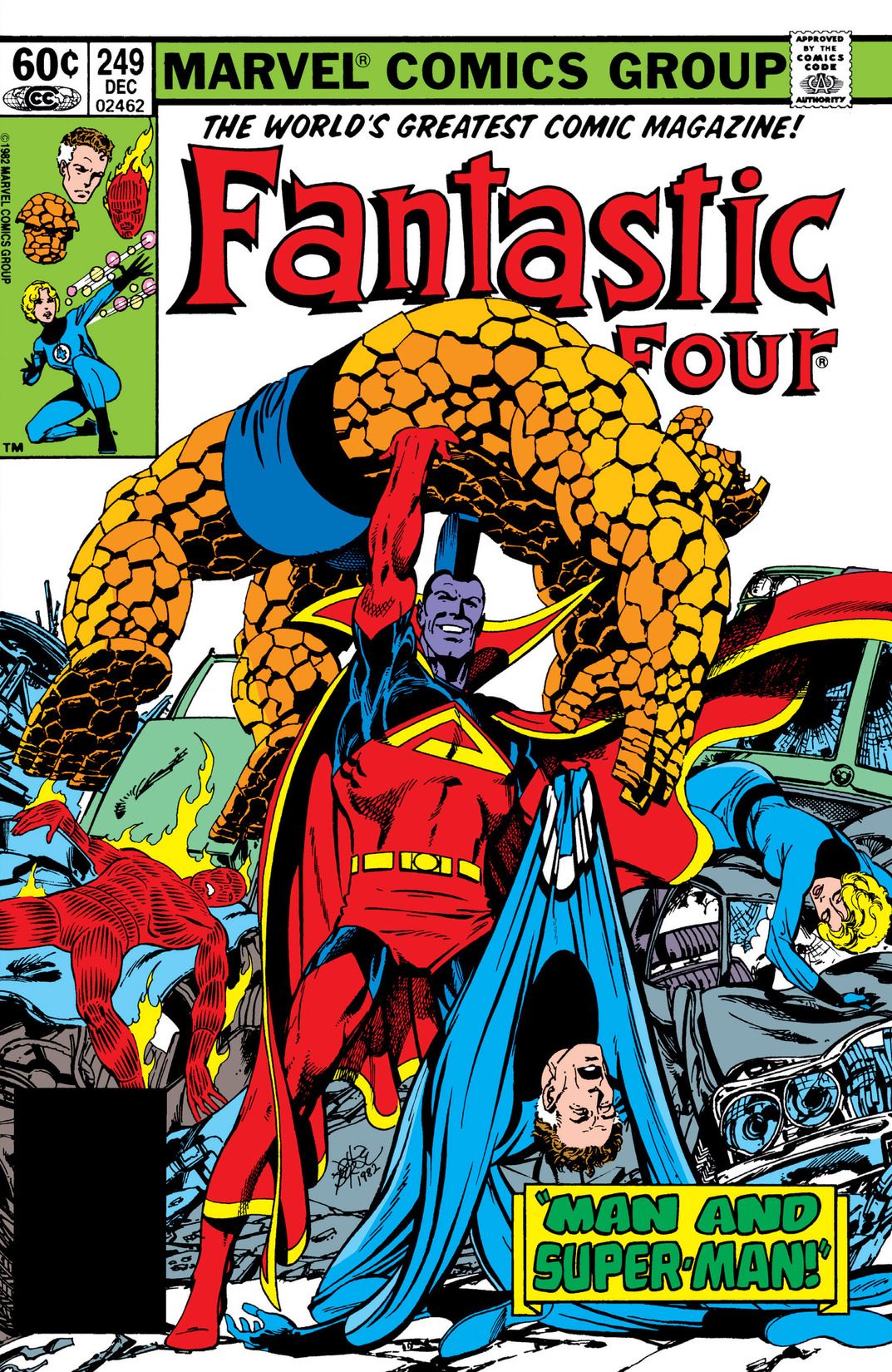Fantastic Four #249 cover